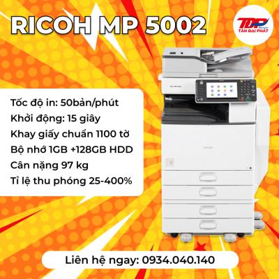 Máy photocopy Ricoh 5002 like new 99,99%